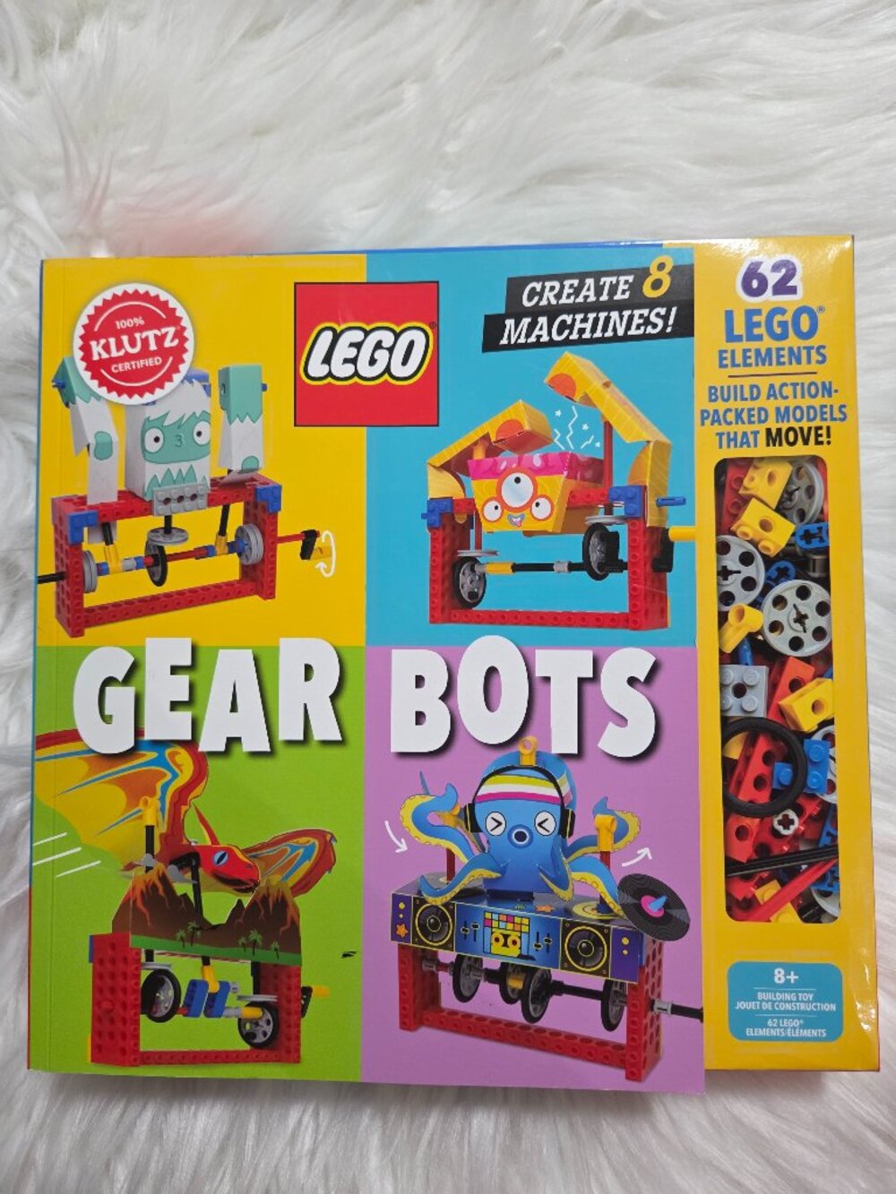Klutz Lego Gear Bots Science/STEM Activity Kit